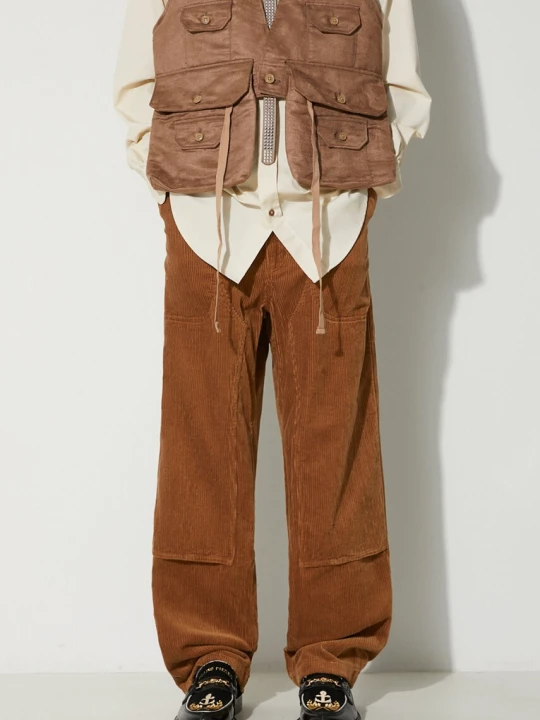 Zdjęcie produktu Engineered Garments spodnie sztruksowe Climbing Pant
