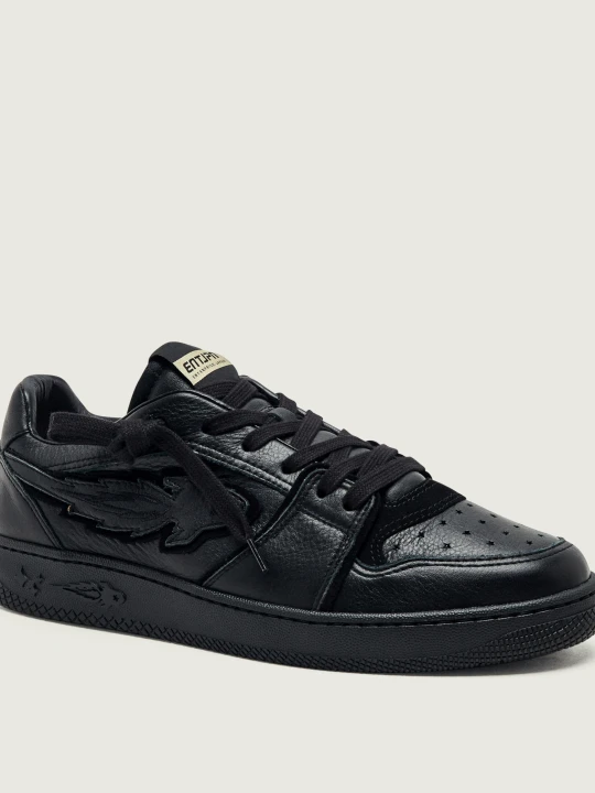 Zdjęcie produktu Enterprise Japan Skórzane sneakersy Egg Rocket 1 | zamsz czarny
