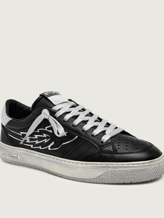 Zdjęcie produktu Enterprise Japan Skórzane sneakersy JUPITER ROCKET 3 czarny