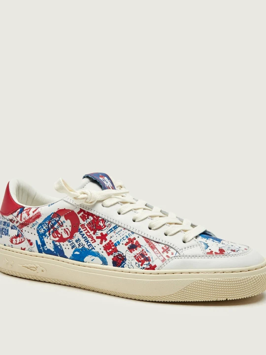 Zdjęcie produktu Enterprise Japan Skórzane sneakersy Jupiter Rocket 3 biały