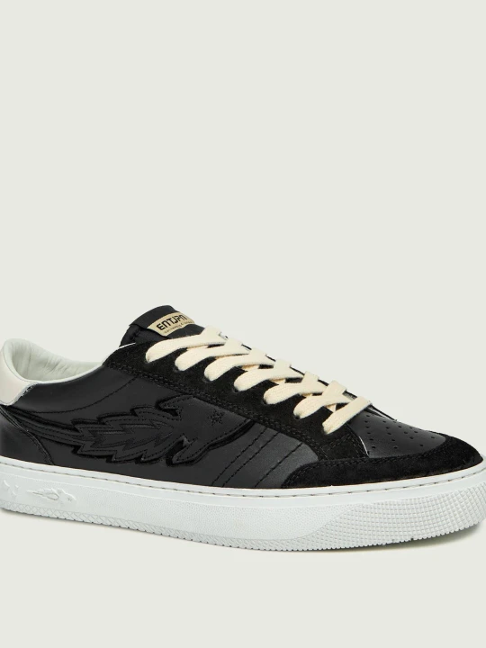 Zdjęcie produktu Enterprise Japan Skórzane sneakersy JUPITER ROCKET 4 czarny