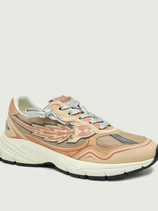 Zdjęcie produktu Enterprise Japan Skórzane sneakersy RUN ROCKET 2 beżowy