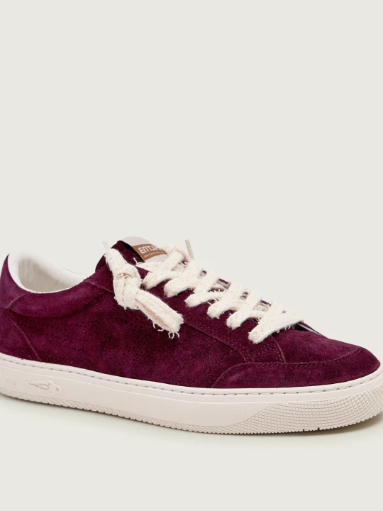 Zdjęcie produktu Enterprise Japan Sneakersy Jupiter Rocket 2 | zamsz bordowy