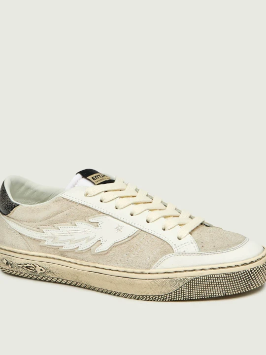 Zdjęcie produktu Enterprise Japan Sneakersy JUPITER ROCKET 4 | zamsz | | z dodatkiem skóry ecru