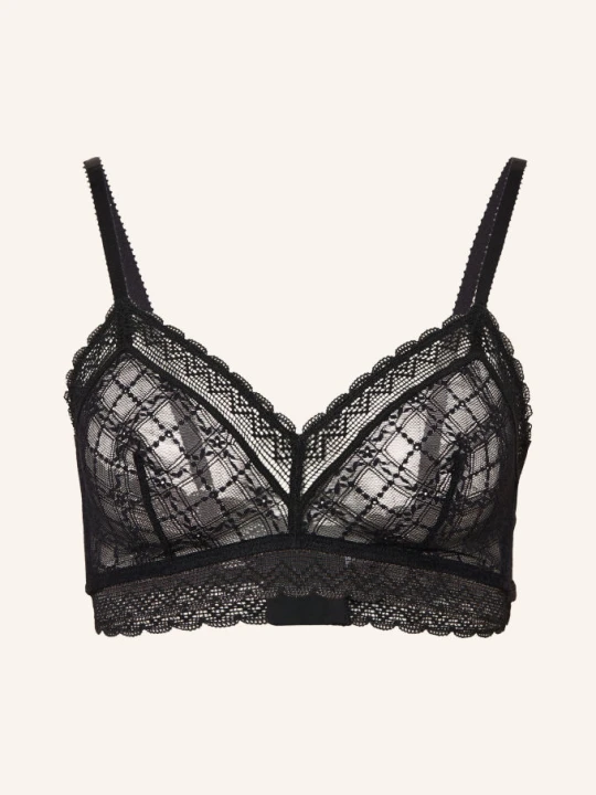 Zdjęcie produktu Eres Biustonosz Bustier Botaniste schwarz CZARNY