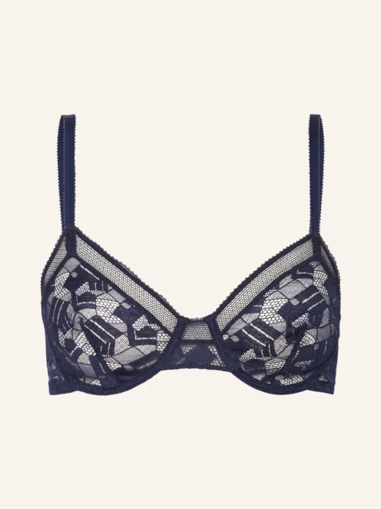 Zdjęcie produktu Eres Biustonosz Z Fiszbinami Paradis blau GRANATOWY