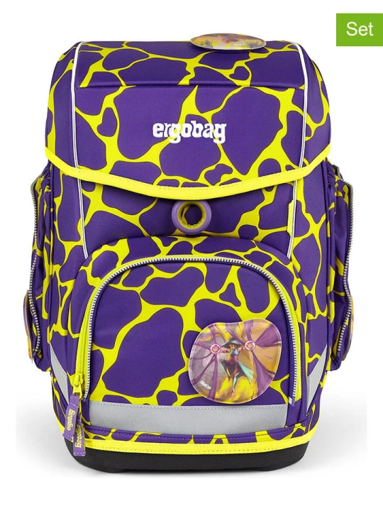 Zdjęcie produktu Ergobag 6-częściowy zestaw szkolny w kolorze granatowym rozmiar: onesize