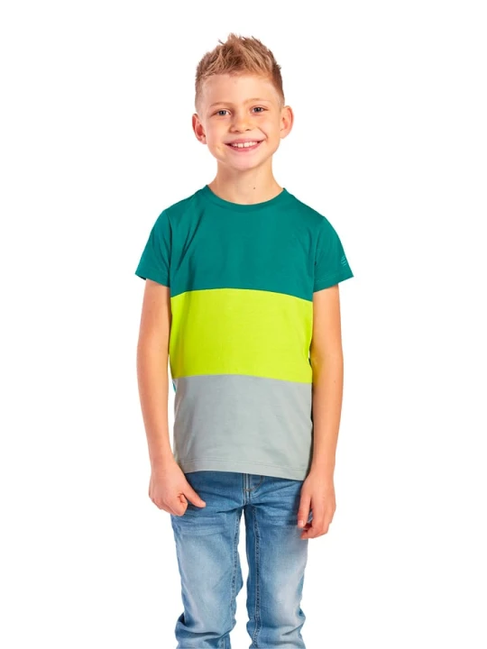 Zdjęcie produktu erima Koszulka "Matteo" w kolorze limonkowo-zielonym rozmiar: 128