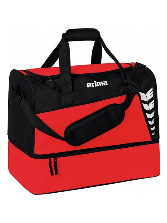 Zdjęcie produktu erima Torba sportowa "Six Wings" w kolorze czerwonym rozmiar: M