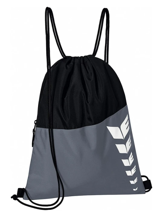 Zdjęcie produktu erima Worek sportowy w kolorze szaro-czarnym - 40 x 50 cm rozmiar: onesize
