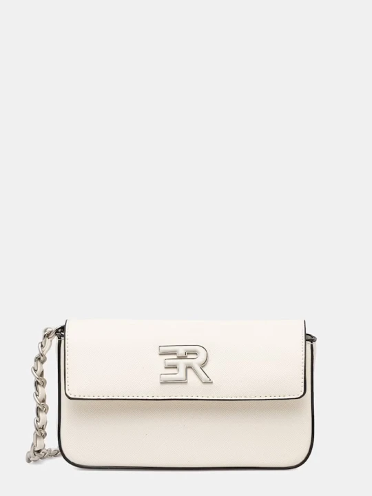 Zdjęcie produktu ERMANNO Firenze torebka crossbody damska z imitacji skóry beżowy