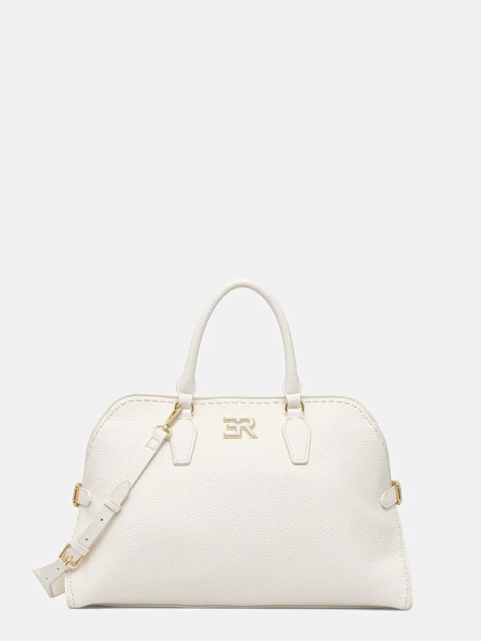 Zdjęcie produktu ERMANNO Firenze torebka shopper damska z imitacji skóry beżowy