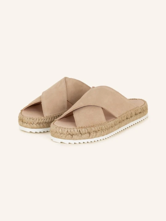 Zdjęcie produktu Espadrij L'originale Klapki Croisette beige POMARAŃCZOWY
