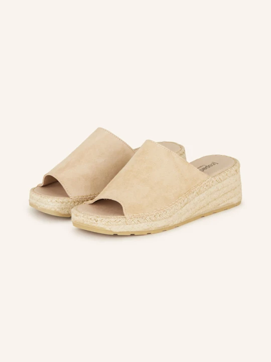Zdjęcie produktu Espadrij L'originale Klapki Na Platformie beige