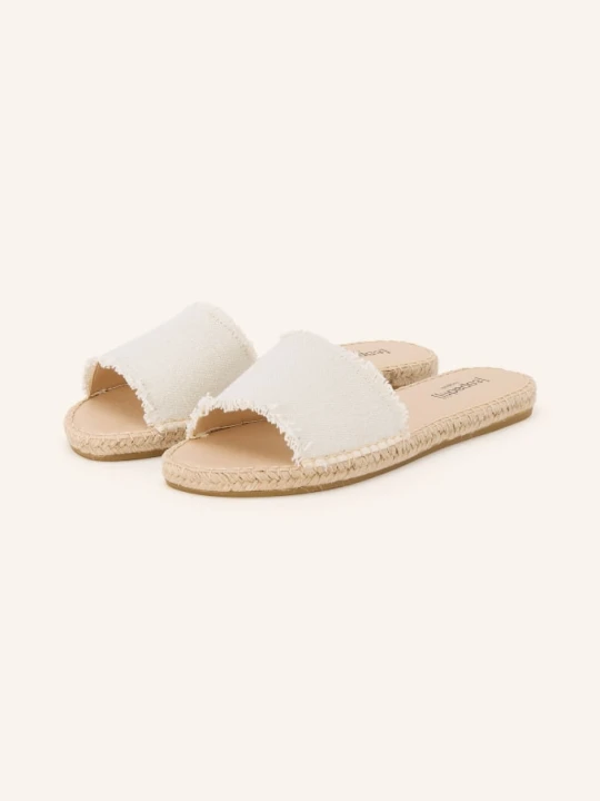 Zdjęcie produktu Espadrij L'originale Klapki Plage Linen weiss KREMOWY