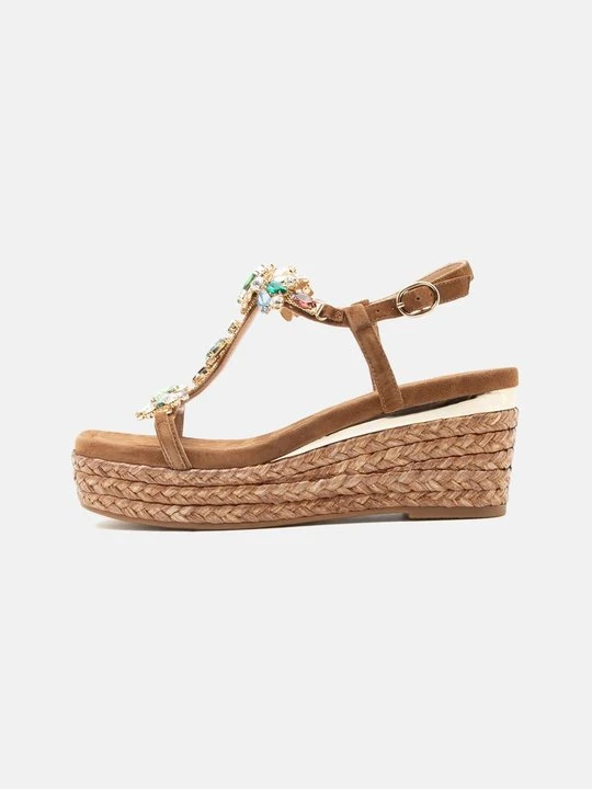 Zdjęcie produktu Espadryle Alma en Pena jasnobrązowy