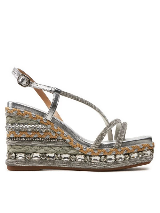 Zdjęcie produktu Espadryle Alma En Pena V240998 Srebrny