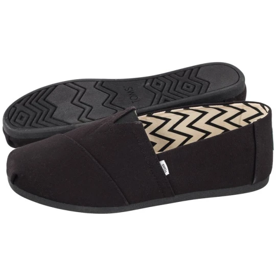 Zdjęcie produktu Espadryle Alpargata Black / Black Recycled Cotton Canvas 10017670 (TS19-b) Toms