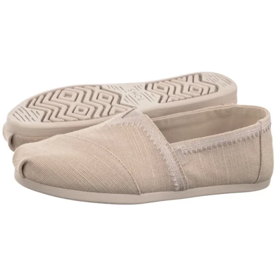 Zdjęcie produktu Espadryle Alpargata Classic Soft Grey Heritage Canvas / Embroidery 10023040 (TS55-a) Toms