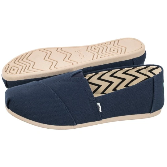 Zdjęcie produktu Espadryle Alpargata Navy Recycled Cotton Canvas 10017712 (TS21-c) Toms