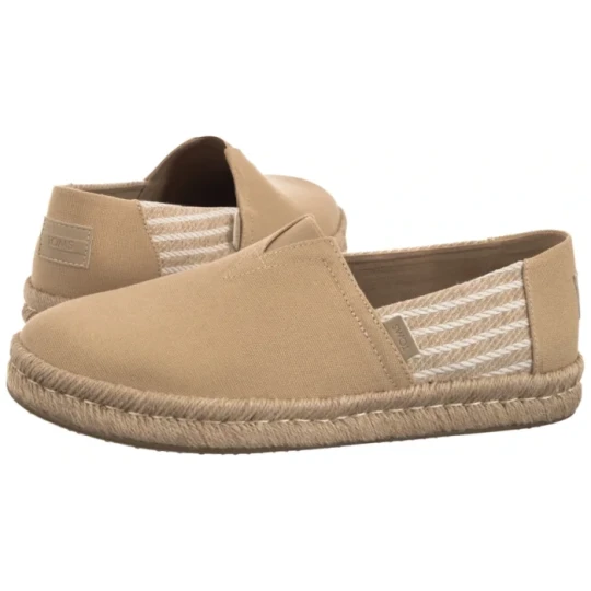 Zdjęcie produktu Espadryle Alpargata Rope 2.0 Oatmeal Nautical Stripe 10023184 (TS64-a) Toms