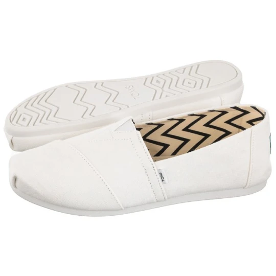 Zdjęcie produktu Espadryle Alpargata White Recycled Cotton Canvas 10017739 (TS21-b) Toms
