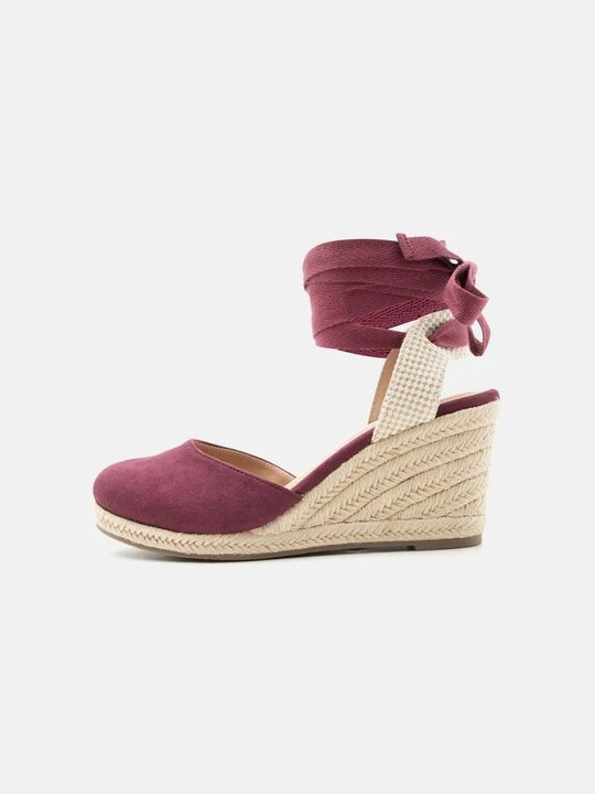 Zdjęcie produktu Espadryle Anna Field By Zalando bordowy