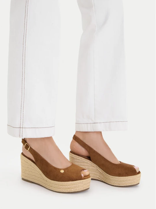 Zdjęcie produktu Espadryle Beverly Hills Polo Club EO-R26SS03466 Brązowy