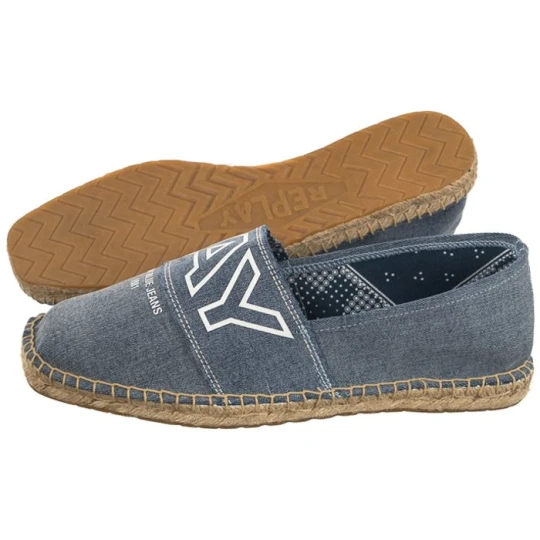 Zdjęcie produktu Espadryle Cabo Washed GMF16.000.C055T RF160055T 0031 Jeans (RP22-a) Replay