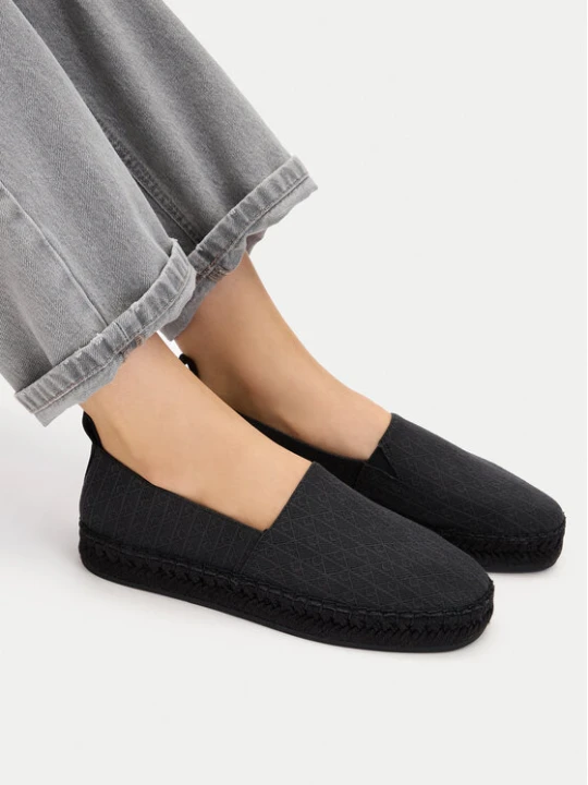 Zdjęcie produktu Espadryle Calvin Klein All Over CK HW0HW02933 Czarny