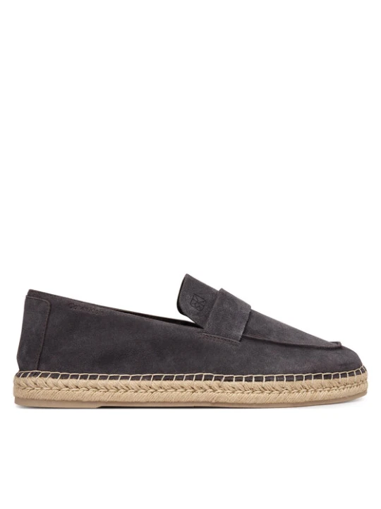 Zdjęcie produktu Espadryle Calvin Klein Espadrille Loafer Band Su HM0HM02072 Szary