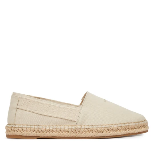 Zdjęcie produktu Espadryle Calvin Klein Espadrille Webbing Cv HM0HM02075 Écru Kremowy