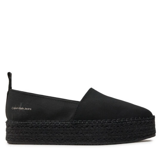 Zdjęcie produktu Espadryle Calvin Klein Jeans Platform Espadrille Mix Ml Mtl YW0YW01622 Czarny
