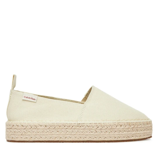 Zdjęcie produktu Espadryle Calvin Klein Jeans Platform Espadrille Ml Cs YW0YW01871 Beżowy