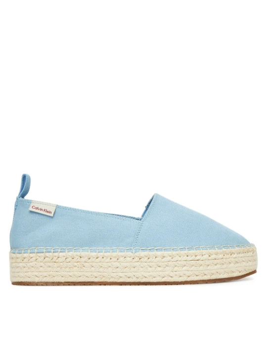 Zdjęcie produktu Espadryle Calvin Klein Jeans Platform Espadrille Ml Cs YW0YW01871 Błękitny Niebieski jasny