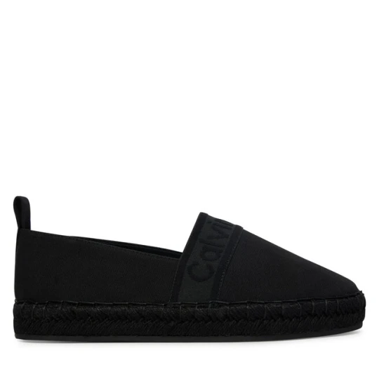 Zdjęcie produktu Espadryle Calvin Klein Oblique Espadrille Webbing HW0HW02934 Czarny