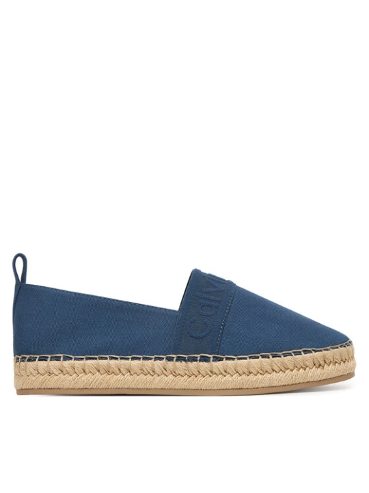 Zdjęcie produktu Espadryle Calvin Klein Oblique Espadrille Webbing HW0HW02934 Niebieski