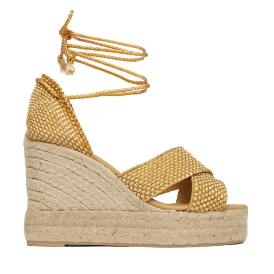 Zdjęcie produktu Espadryle Castañer Becca / 8ED / 298 Beżowy