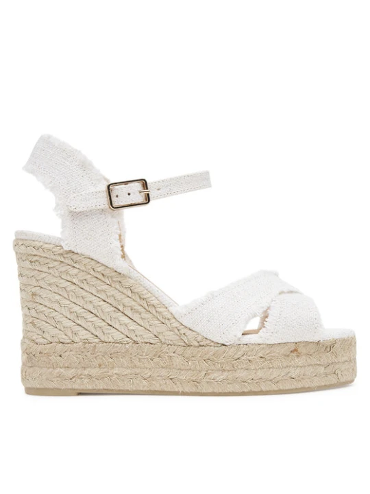 Zdjęcie produktu Espadryle Castañer Bromelia / 8Ed / 032 022360 Biały