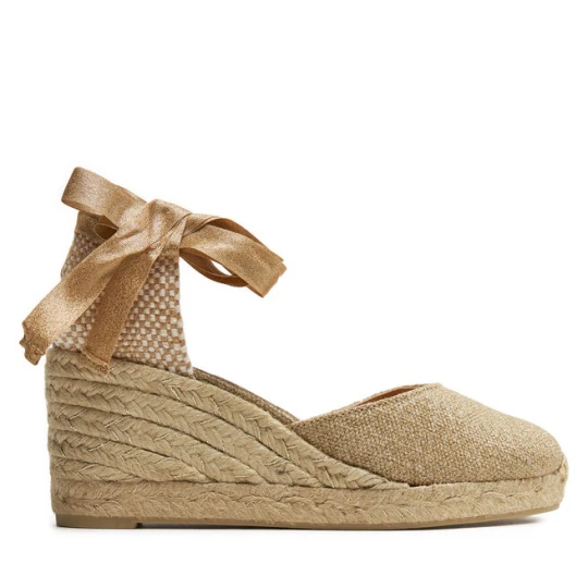 Zdjęcie produktu Espadryle Castañer Carina / 6 / 032 021769 Złoty
