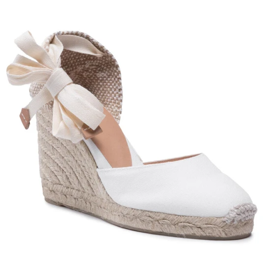Zdjęcie produktu Espadryle Castañer Carina/8/001 020962-200 Biały