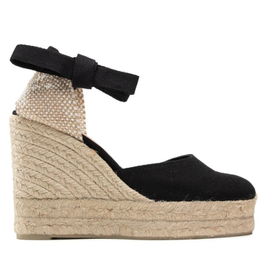 Zdjęcie produktu Espadryle Castañer Carina/8ED/001 020961-100 Czarny