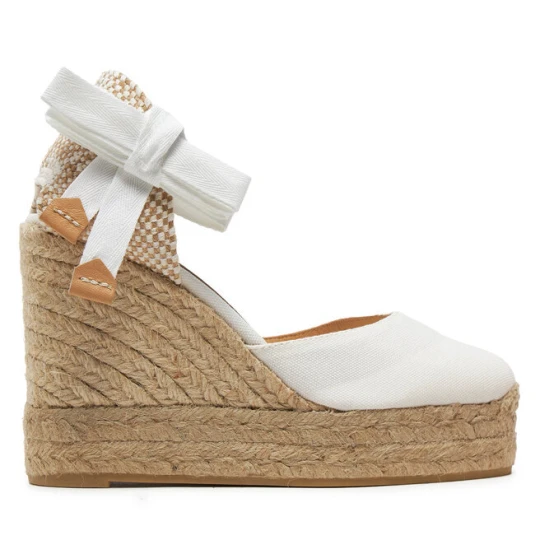 Zdjęcie produktu Espadryle Castañer Carina/8Ed/001 020961 Biały