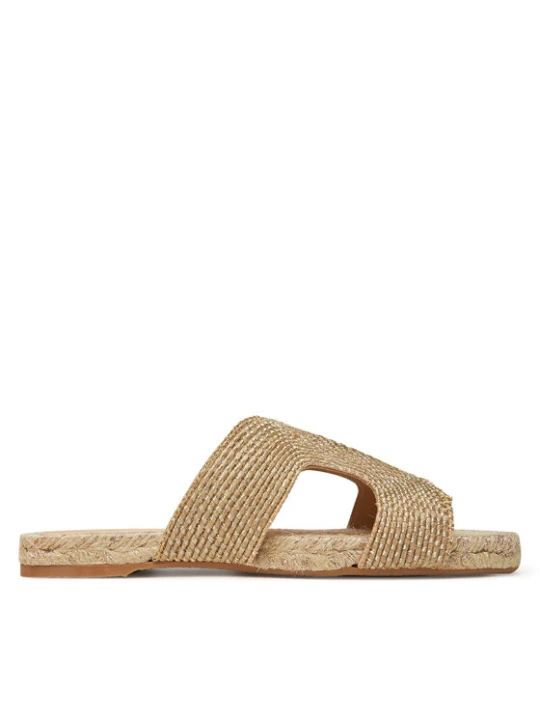 Zdjęcie produktu Espadryle Castañer Puri / 256 025709 Złoty