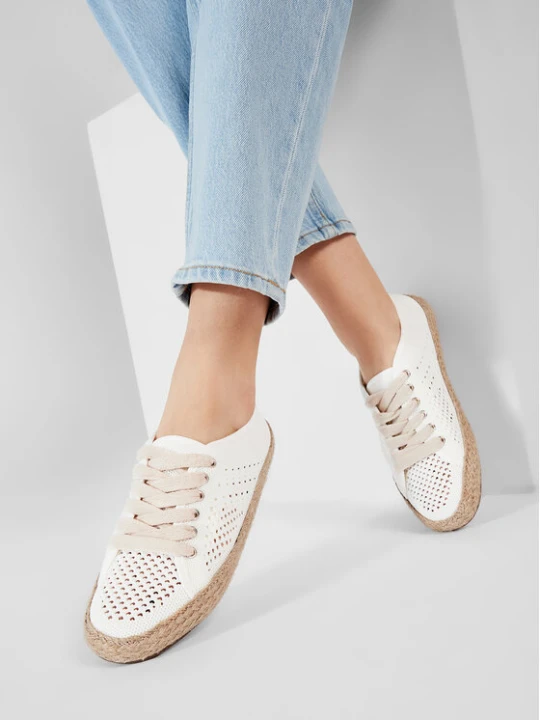 Zdjęcie produktu Espadryle EMU Australia Agonis Mac W12469 Biały