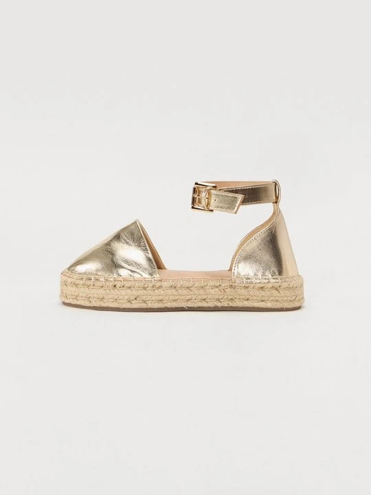 Zdjęcie produktu Espadryle Even&Odd złoty
