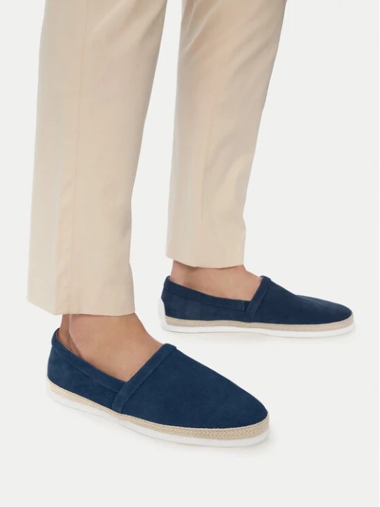 Zdjęcie produktu Espadryle GINO ROSSI EO-TOMO-01 126AM Granatowy