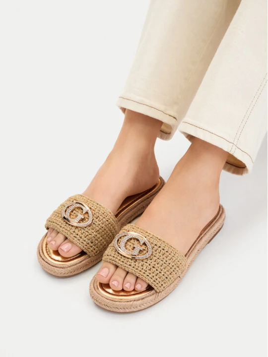 Zdjęcie produktu Espadryle Guess FLJKLI FAB03 Beżowy