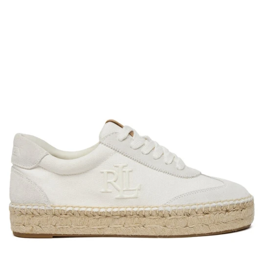 Zdjęcie produktu Espadryle LAUREN RALPH LAUREN Luize 802959230001 Biały