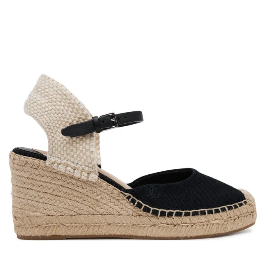 Zdjęcie produktu Espadryle LAUREN RALPH LAUREN Robby 802961836001 Czarny